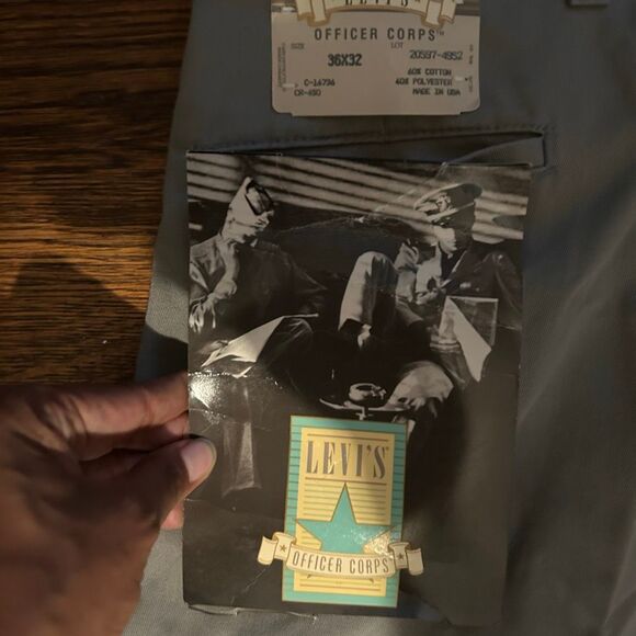 Dead stock Vintage Levi’s Officer Corps Pants - Picture 6 of 7